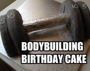 bodybuilding cake