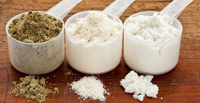 verschillende soorten whey